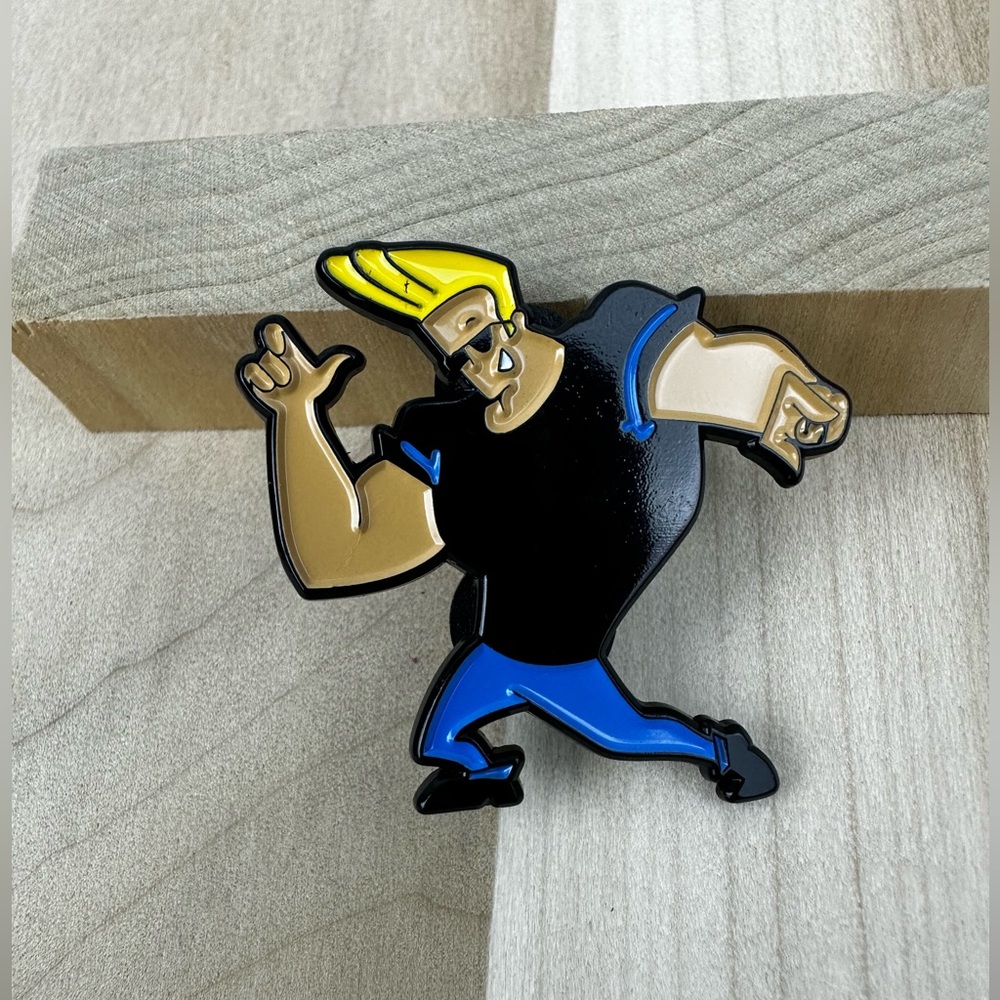 Johnny Bravo Enamel Pin